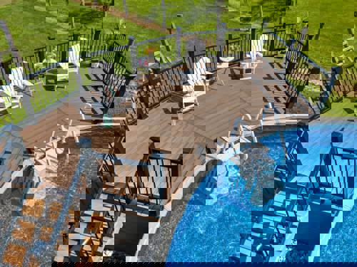 Above Ground Pool Deck