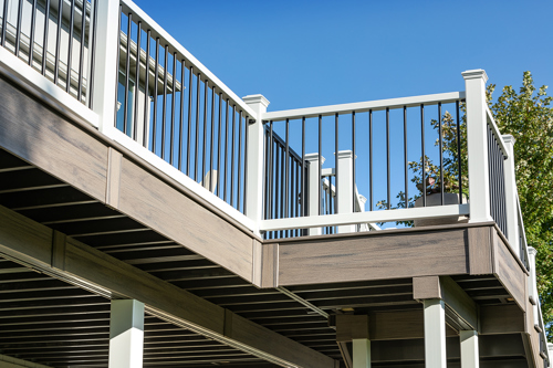 Image of Mixed Material Railing