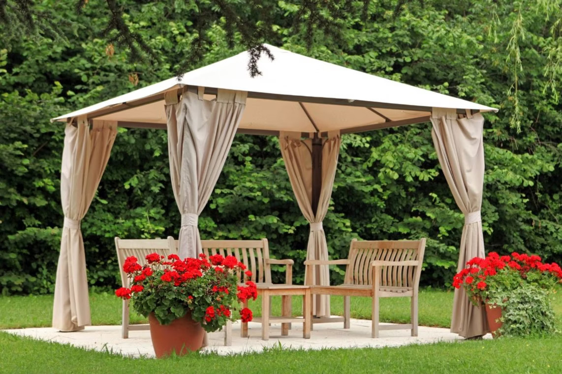 Metal Frame Gazebo