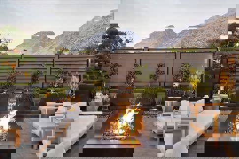 Modern Horizontal Fence