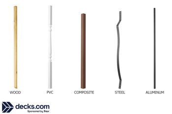 Baluster Material Options
