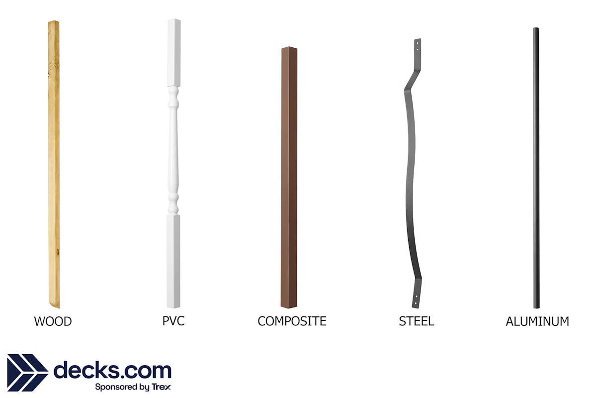 Baluster Material Options