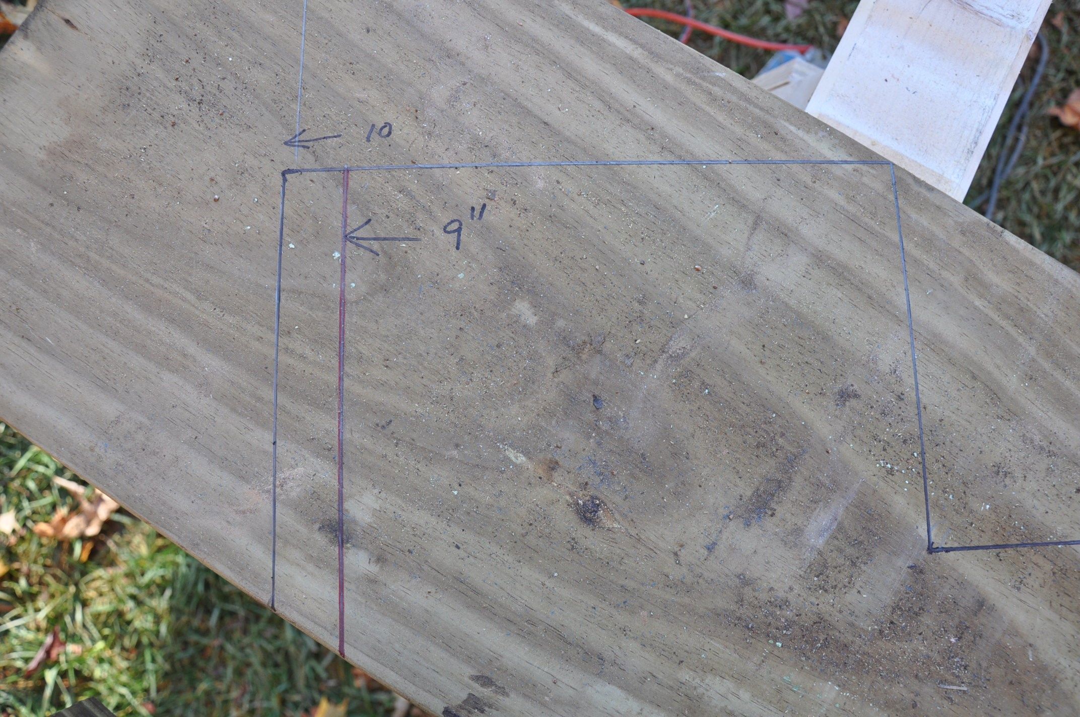 Adjust the top stair for the missing riser board.