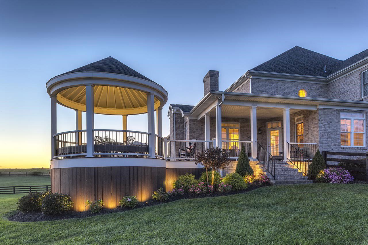 House With Detached Gazebo