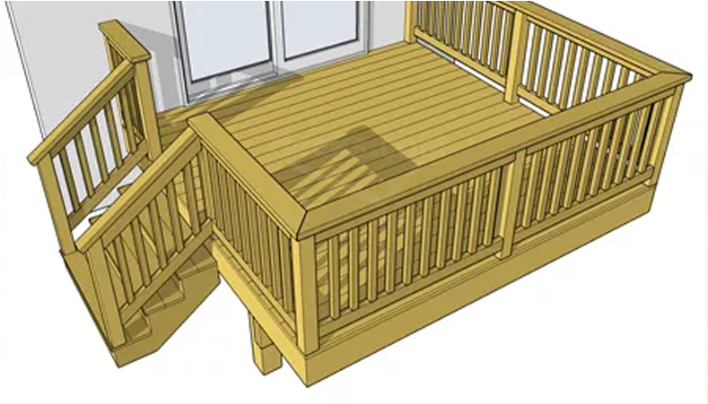 Image Preview Of A Deck Plan
