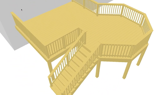 Image Deck Designer Tool Showing 3D Structure 2X
