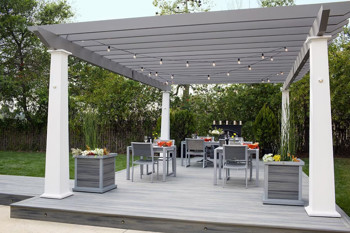 Pergola Start With A Solid Base