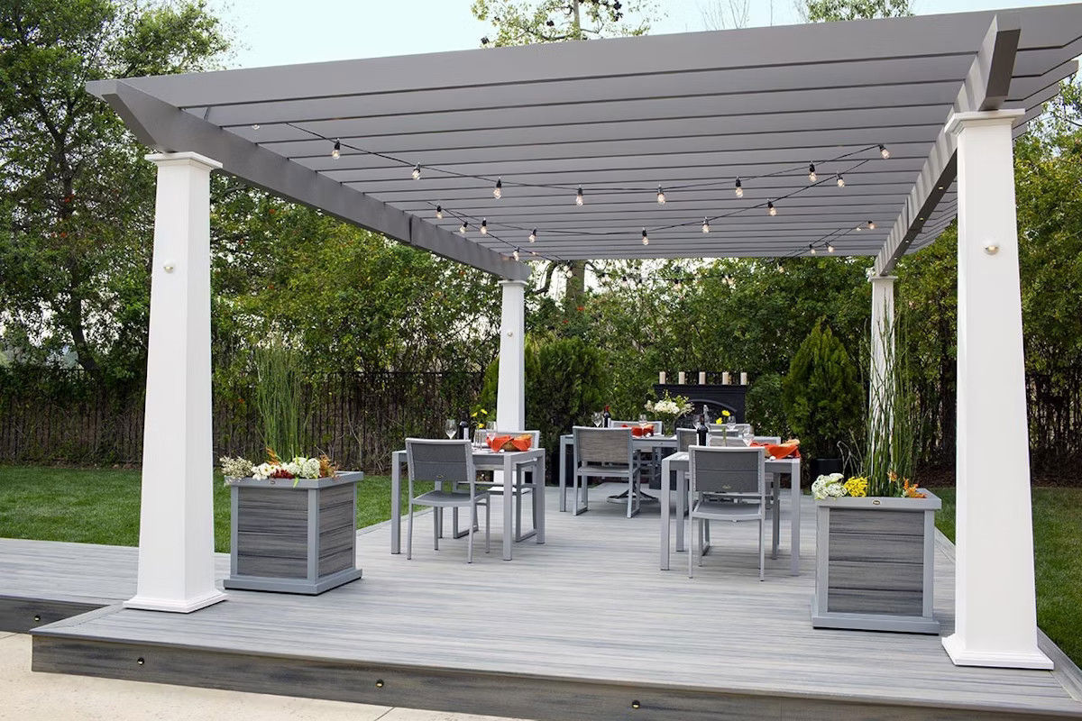 Pergola Start With A Solid Base