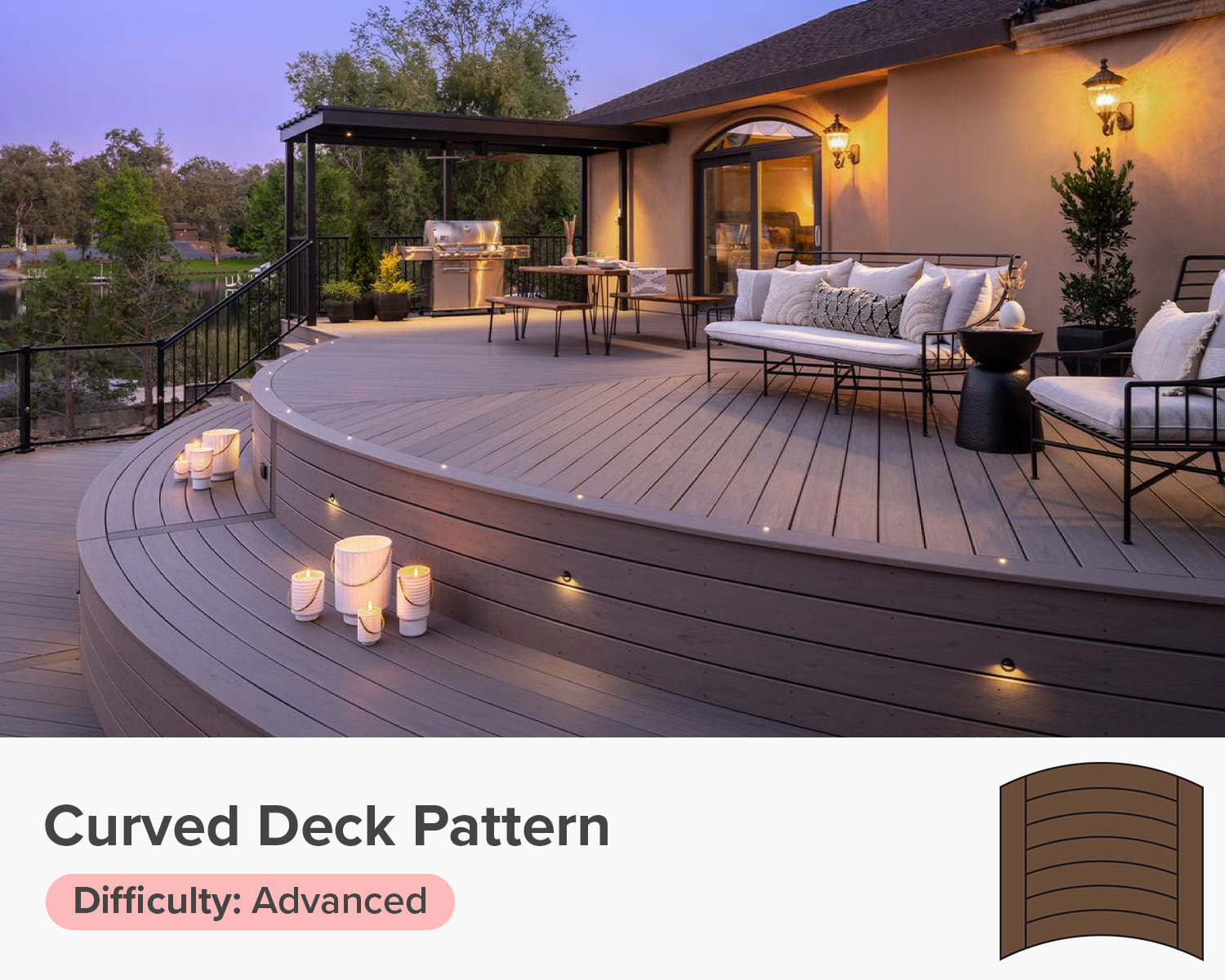 Curved Deck Pattern