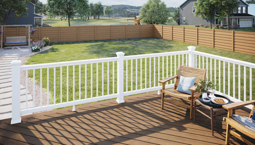Image of Composite Deck Railing