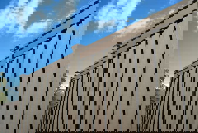 Close Up Privacy Fence