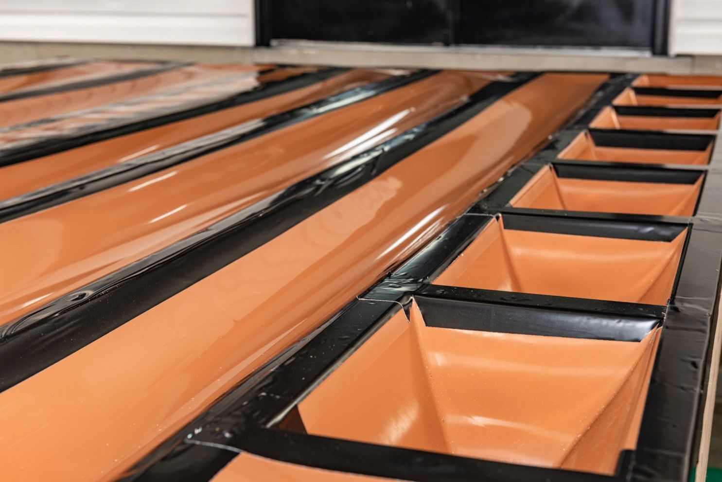 Decks Taping Joists For Drainage System