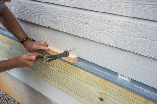 block under siding
