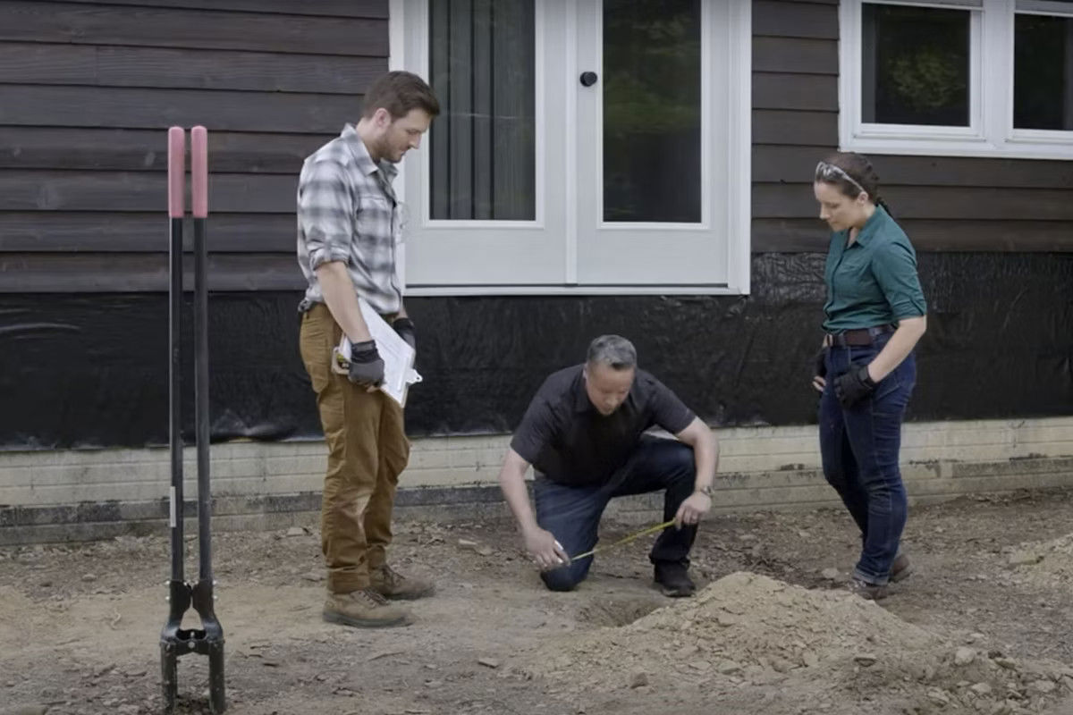 Measuring Post Holes