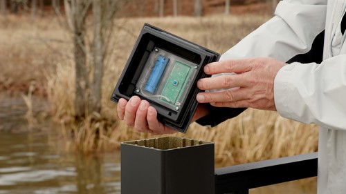 Solar Post Cap Internal Display