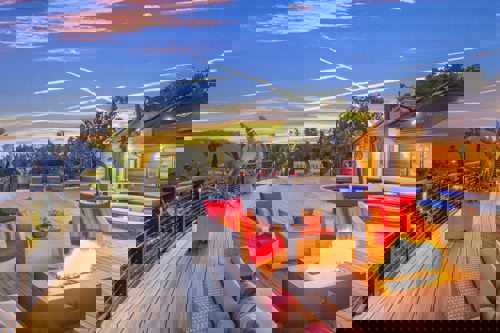 Deck Patio Cozy Cabin