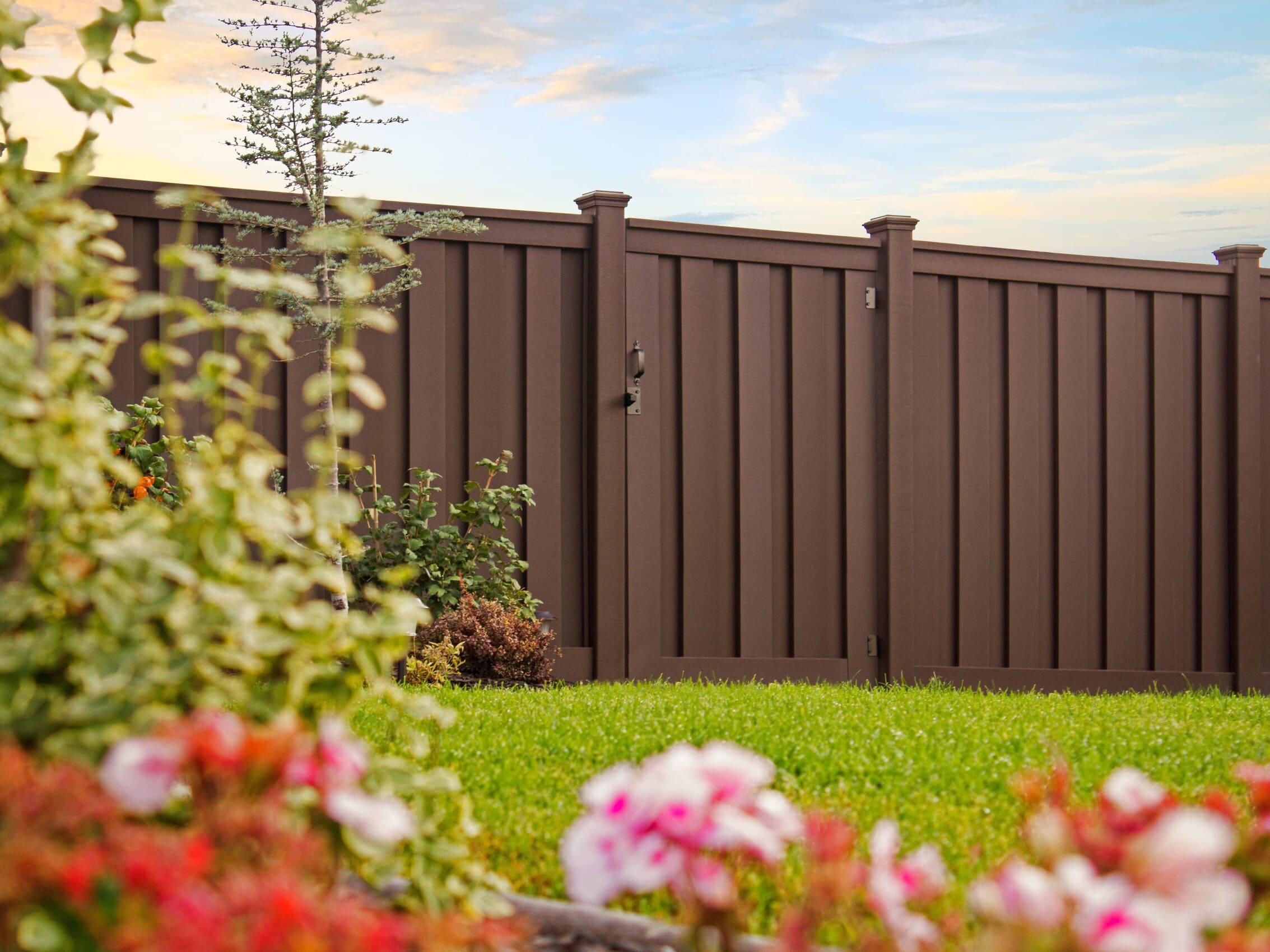 Privacy Fence With Gate