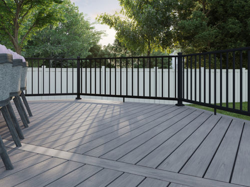 Black Aluminum Railing