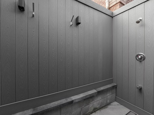 Concrete Outdoor Shower