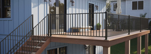 Image of Steel Deck Railing