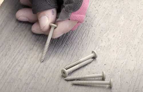 Use The Recommended Fasteners