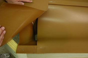 Fill in the small areas at the angles