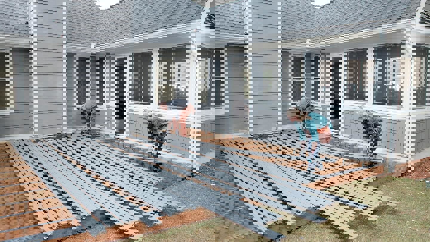 How To Slope A Deck For Water Runoff And Drainage