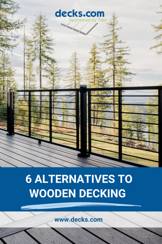 6 Alternatives to wooden decking